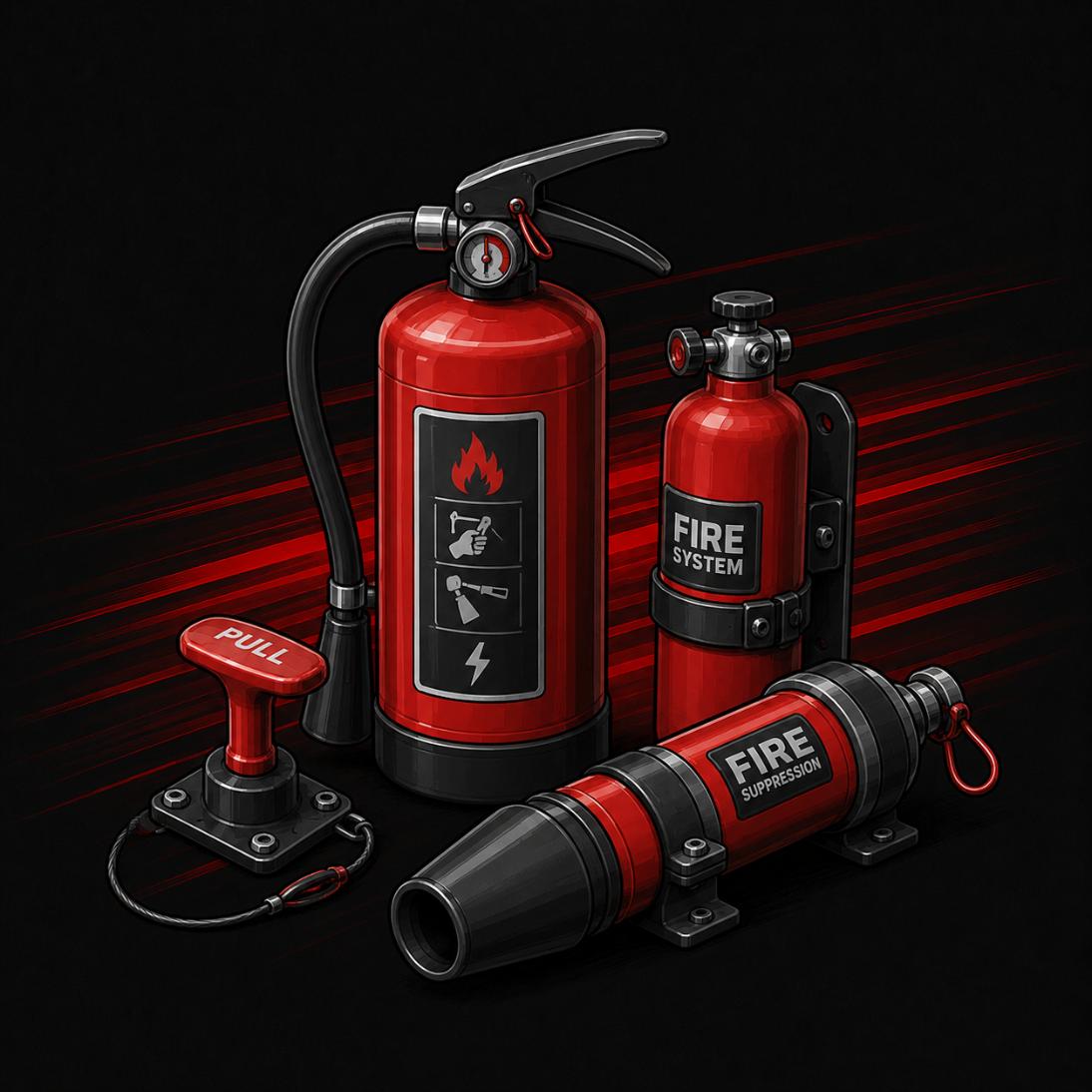 OMP fire suppression system