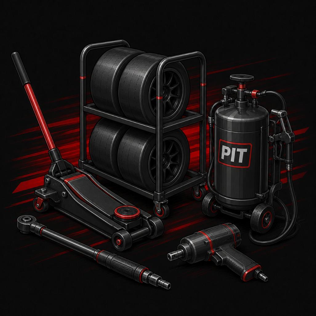 Kart pit trolley