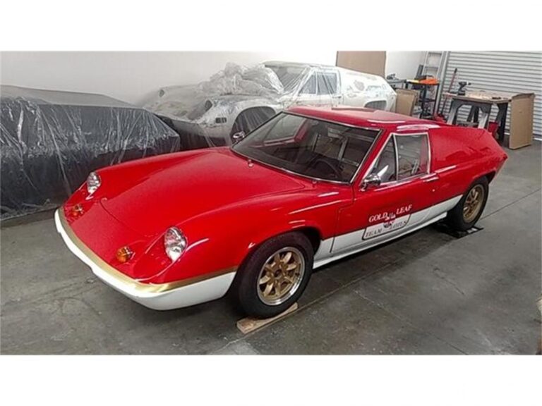 LOTUS EUROPA. RESTO MOD.SUZUKI GSXR1000 DRIVE TRAIN CONVERSION.