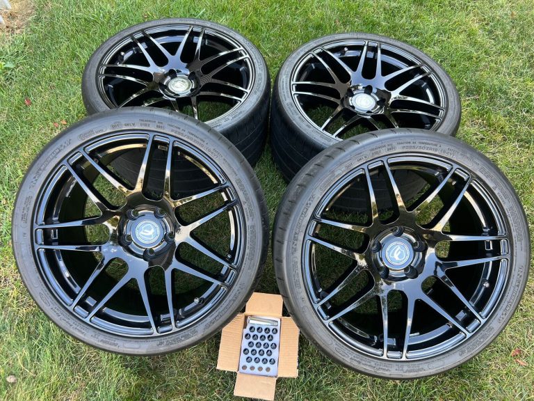 Forgestar F14 wheels + Michelin Tires Corvette C6 / C7 Z06, ZR1 and GS