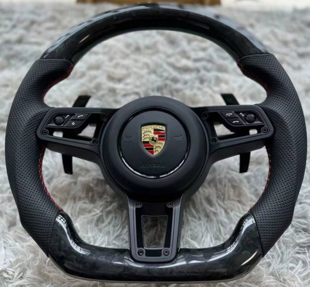 Porsche Carbon Fiber steering Wheel