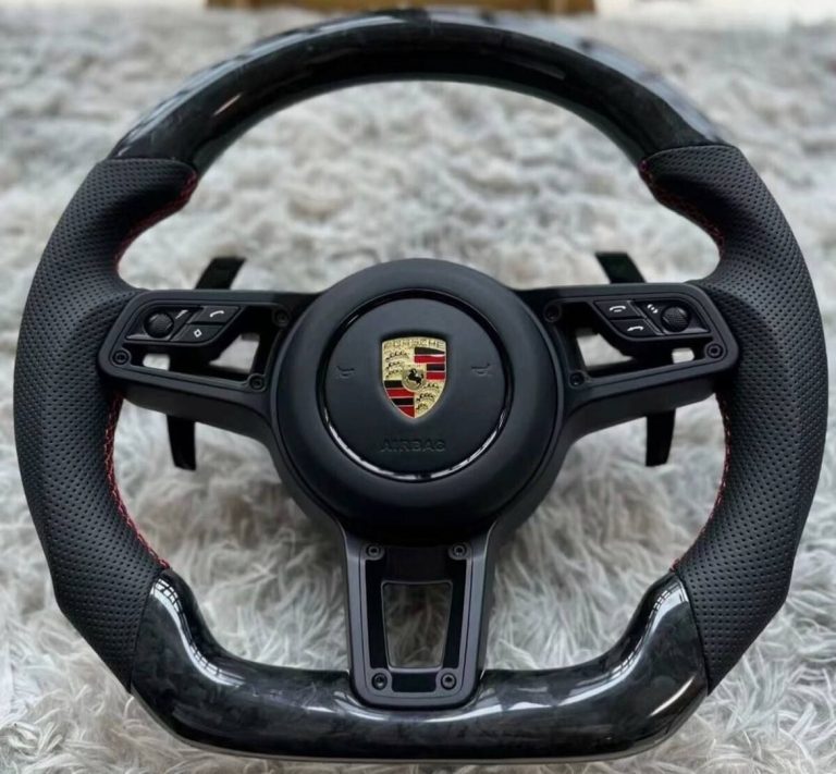 Porsche Carbon Fiber steering Wheel