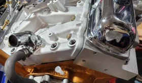 OLDSMOBILE 425 ENGINE REBUILT TURNKEY HIGH TORQUE ALUMINUM HEADS