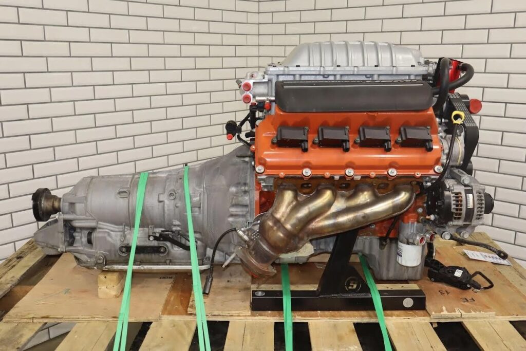 18 Dodge Hellcat 6.2L Supercharged V8 Engine / Automatic Transmission Dropout
