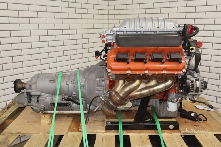 18 Dodge Hellcat 6.2L Supercharged V8 Engine / Automatic Transmission Dropout