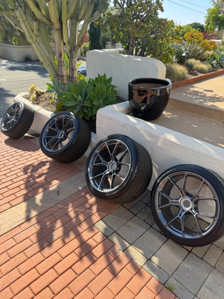 2022 PORSCHE Center Lock 992 GT3 TOURING RIMS OEM STOCK SET 4