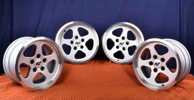 RUF 9 & 10 x 17 Genuine Early Speedline Wheels for Porsche 930 or BTR 930S