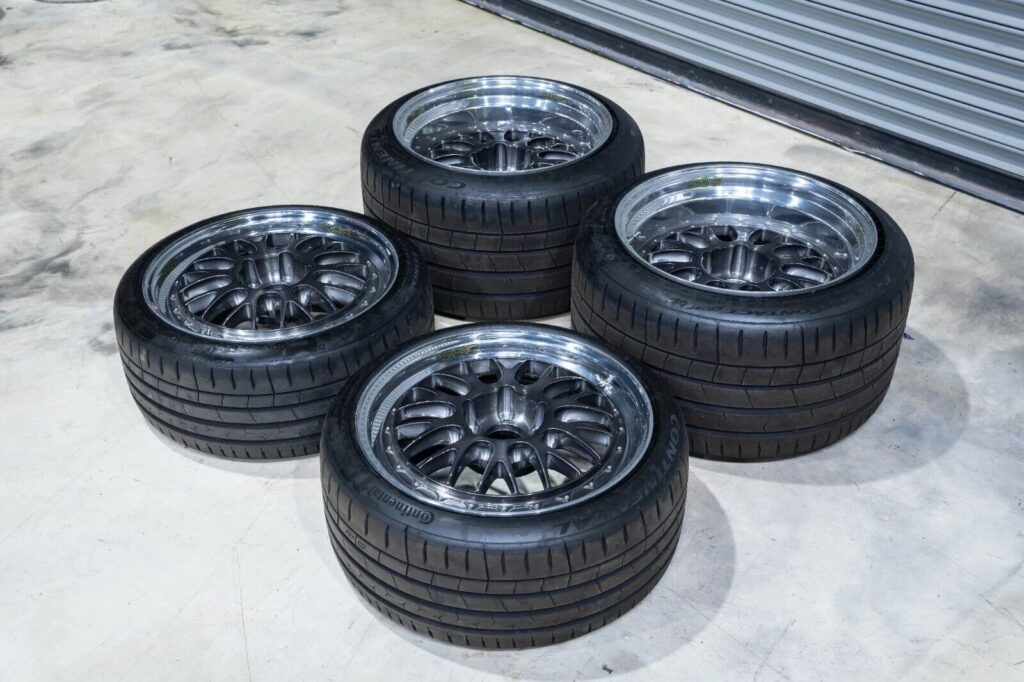 BBS E88 Lamborghini Murcielago 18×10/18×14 Wheels with Continental Tires