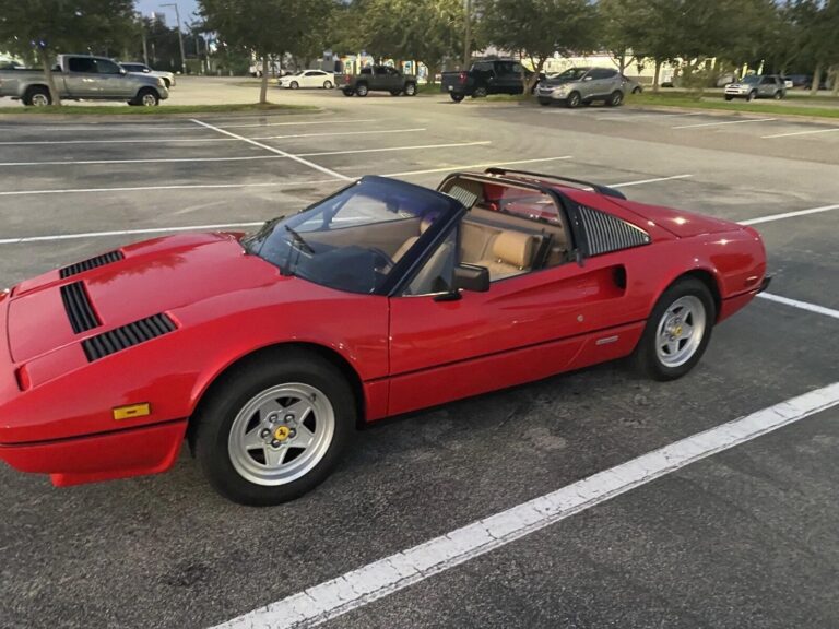 1983 Ferrari 308 Convertible Red RWD Manual GTS QUATTRO