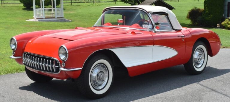 1956 Chevrolet Corvette Convertible Resto Mod Classic 350 V8 4 Speed