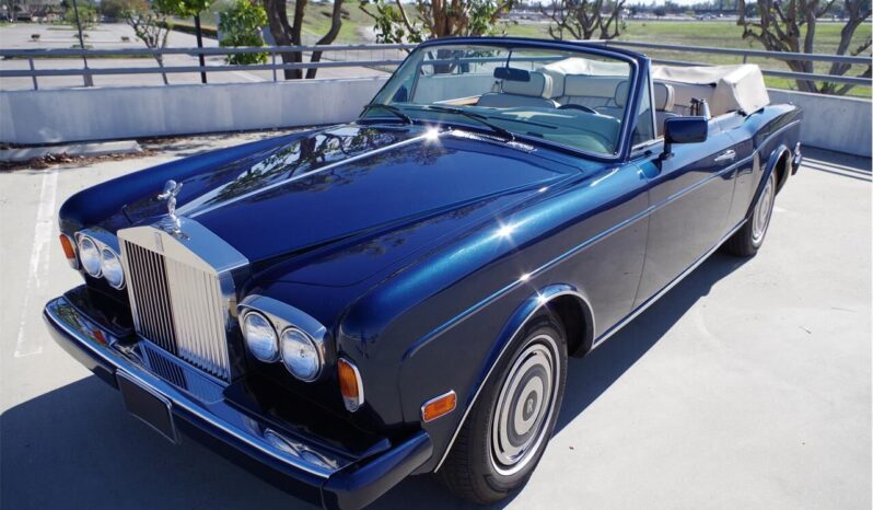 1986 Rolls-Royce Corniche II full