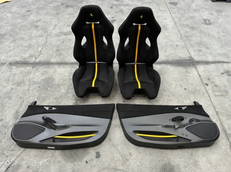 ⭐️ FERRARI 488 PISTA CARBON RACING SEATS SEATS SPORT SEATS