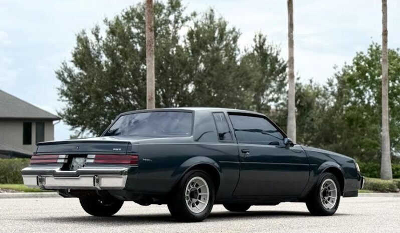 1987 Buick Regal Type-T Grand National GNX Limited Muscle Car full