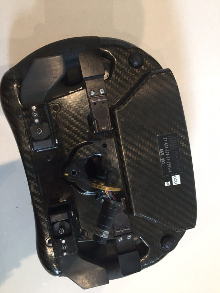 Manor/Marussia F1 steering wheel