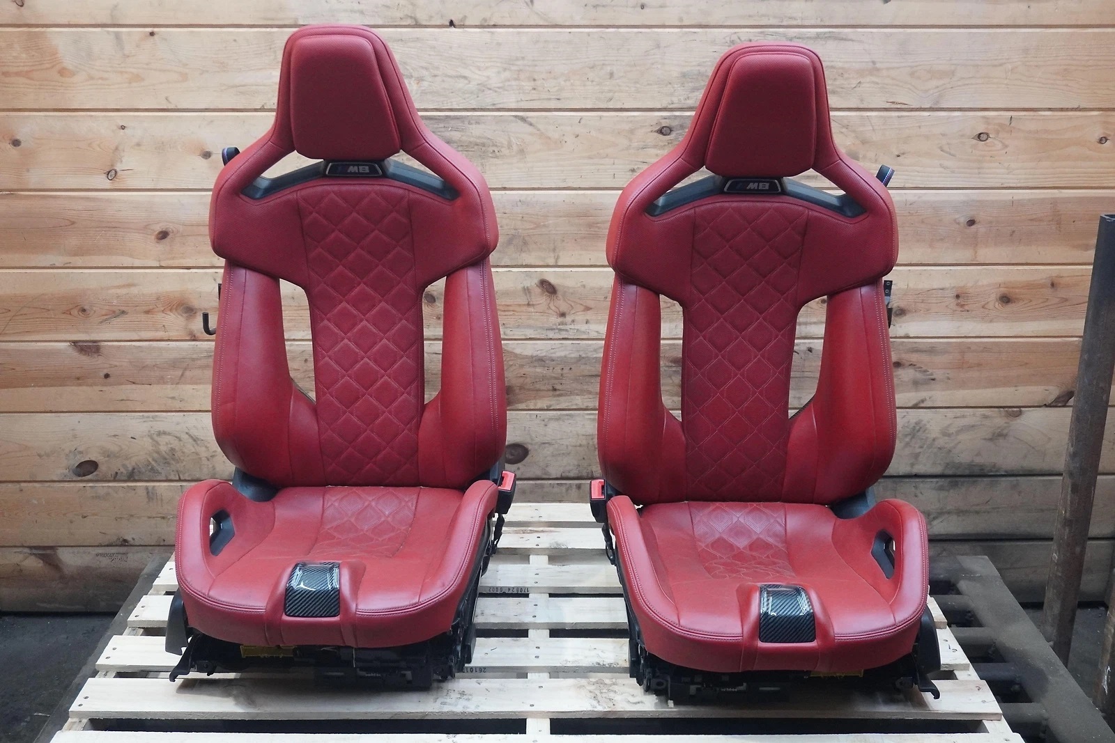 Front Driver & Passenger Carbon Fiber Heated Bucket Seats Sakhir Bmw F92 M8 22
