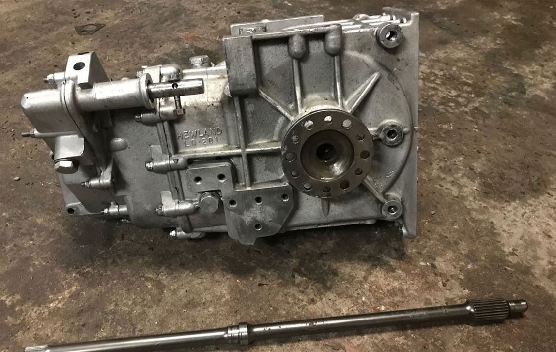 Hewland LD200 gearbox with Quaife LSD