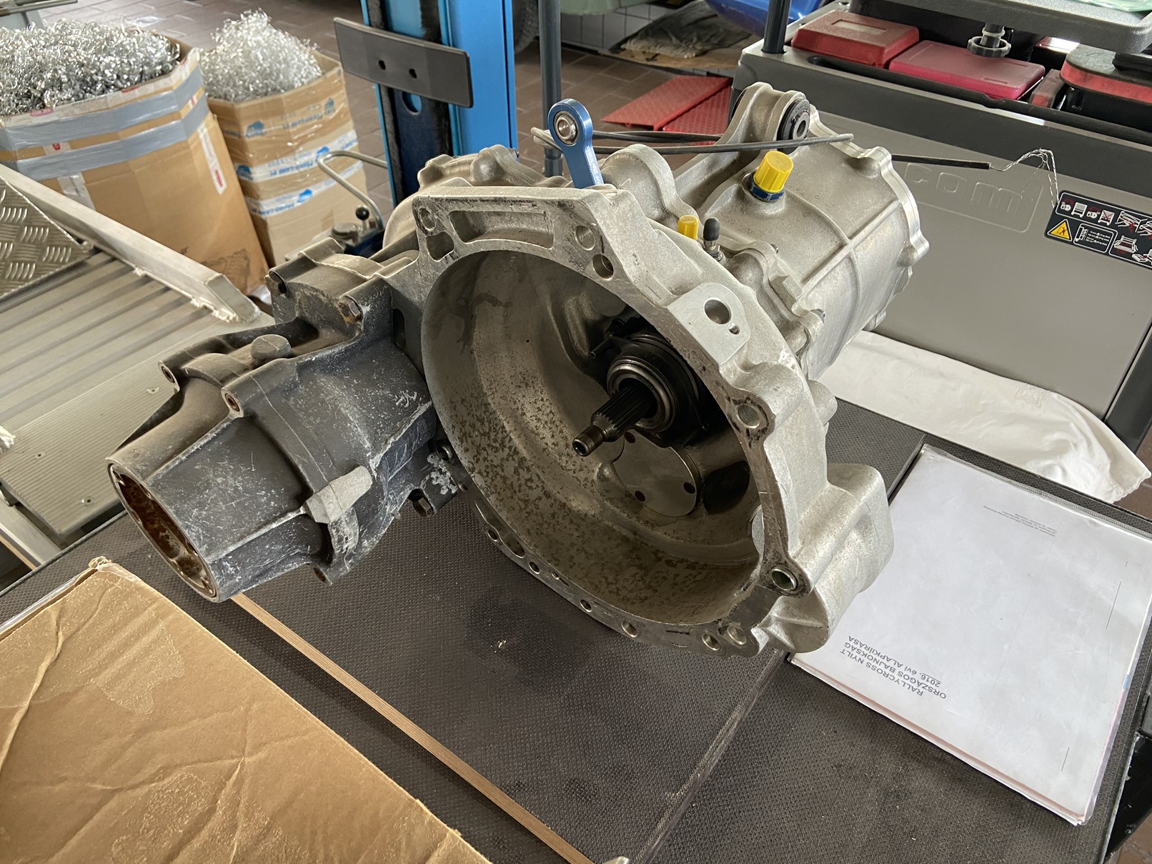 Drenth DGF350 6 speed sequential gearbox