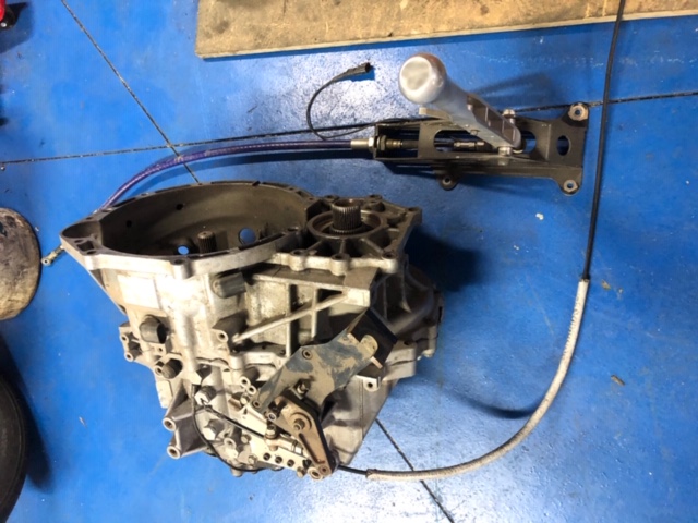 Mitsubishi Evo X Samsonas sequential gearbox