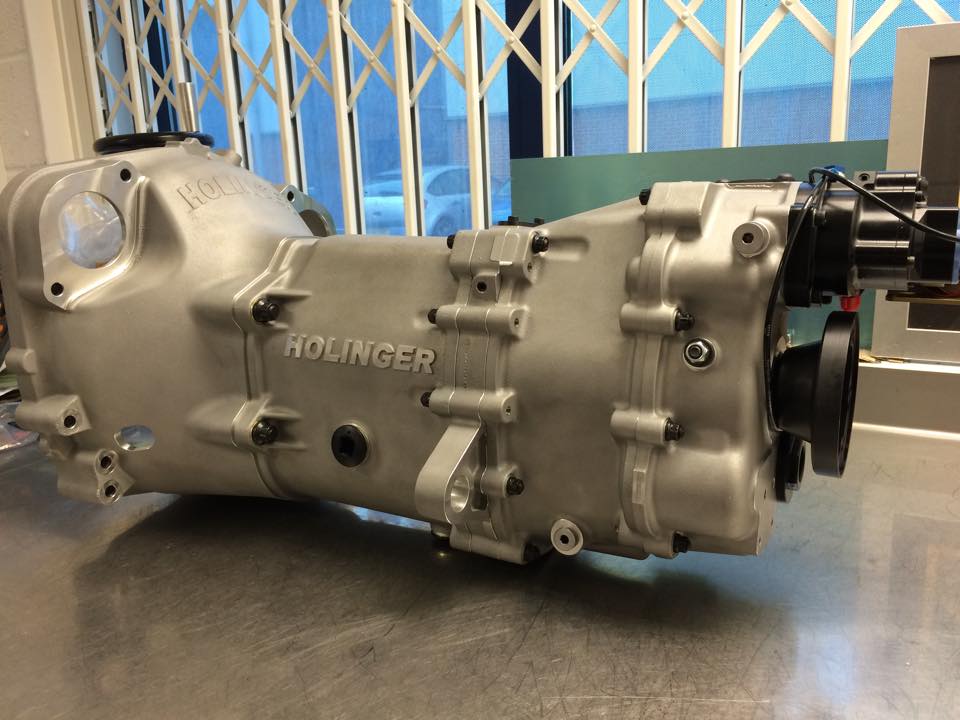 Holinger RWD sequential transmission with paddleshift