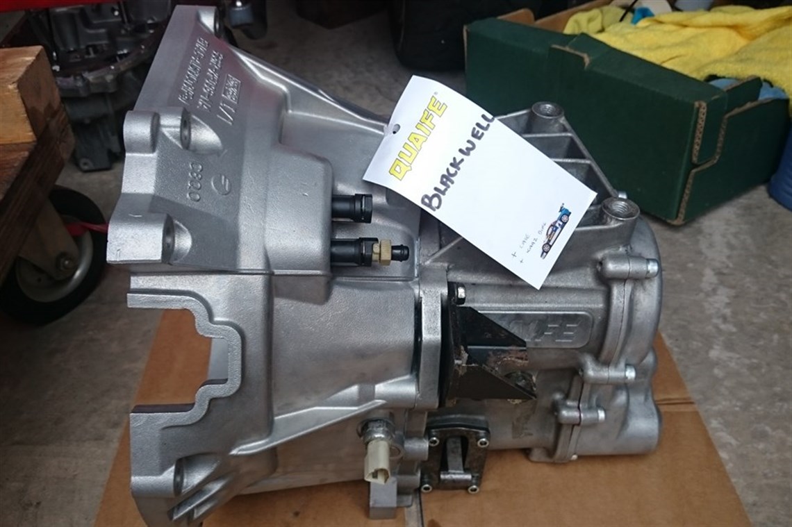 Quaife Fiesta sequential gearbox