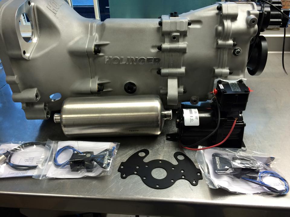 Holinger RWD sequential transmission with paddleshift