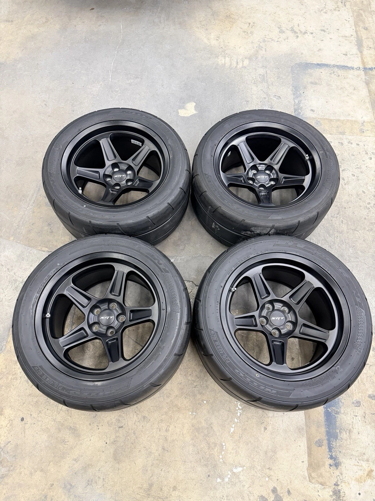 2018 Dodge Demon OEM Factory Mounted Wheels & Nitto Tires