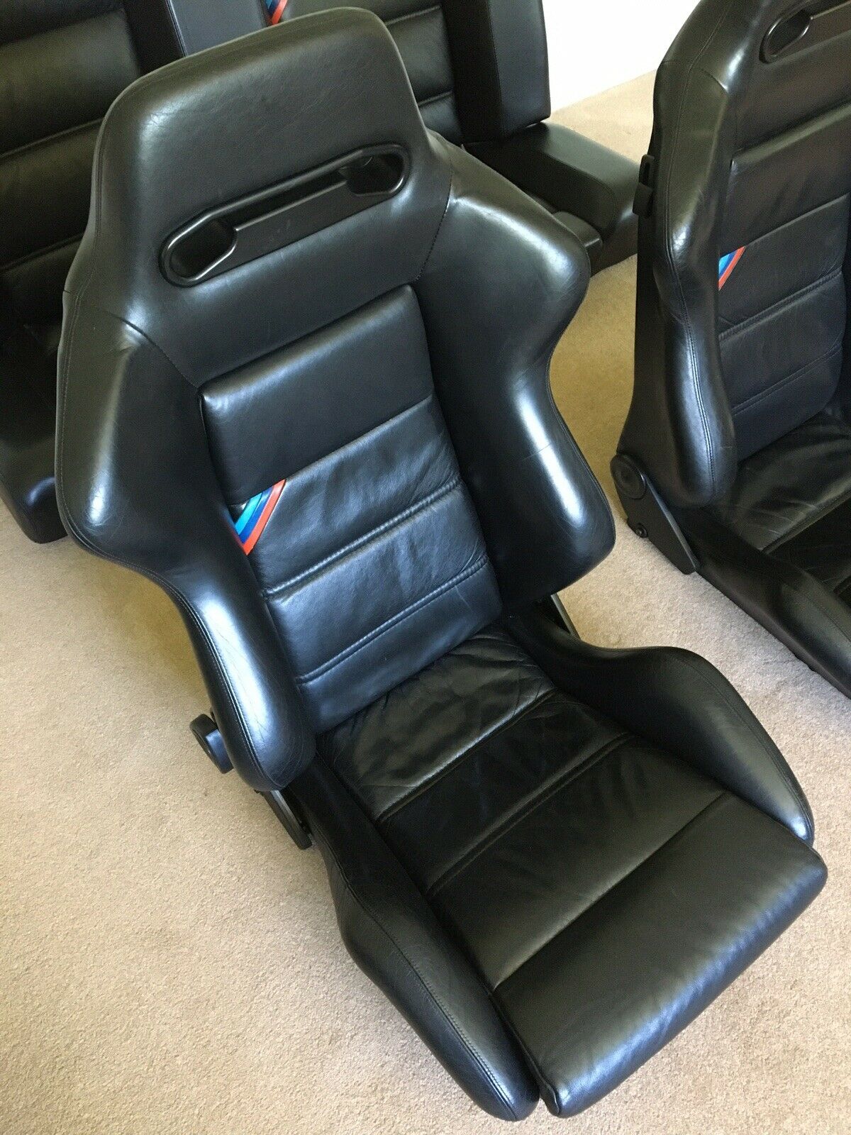 BMW E30 M3 Sport Evolution Recaro bucket seats