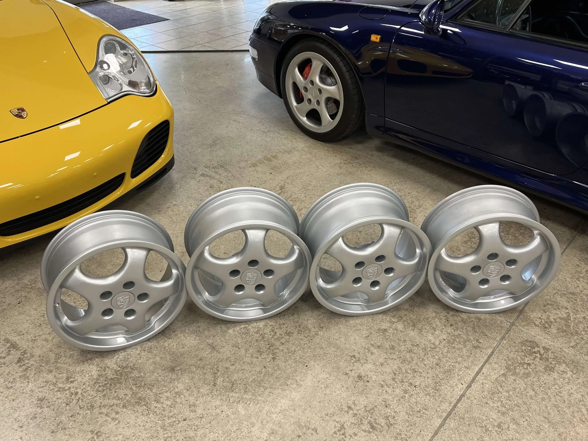 17×7.5″ and 17×9″ Magnesium Porsche Cup 1 Wheels by SM