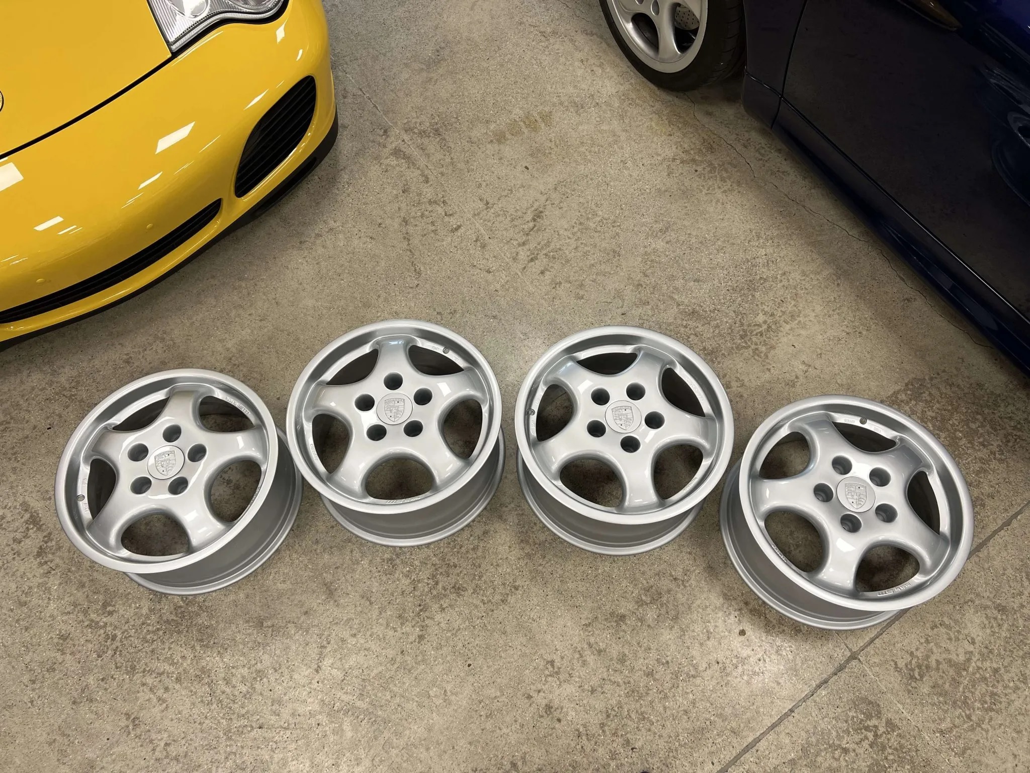 17×7.5″ and 17×9″ Magnesium Porsche Cup 1 Wheels by SM