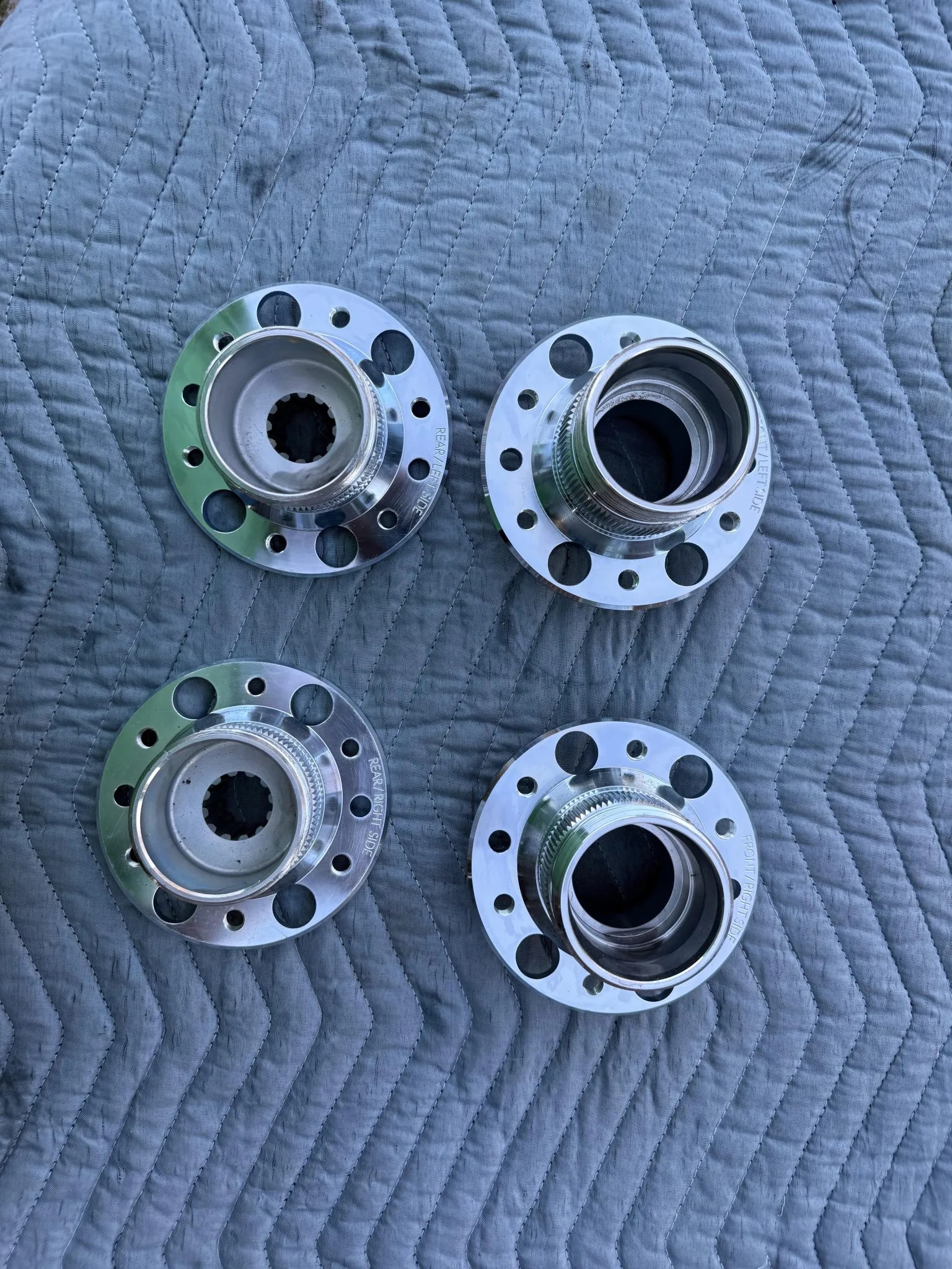 15×5.5″ Rudge-Style Knock-Off Wheels for Porsche 356