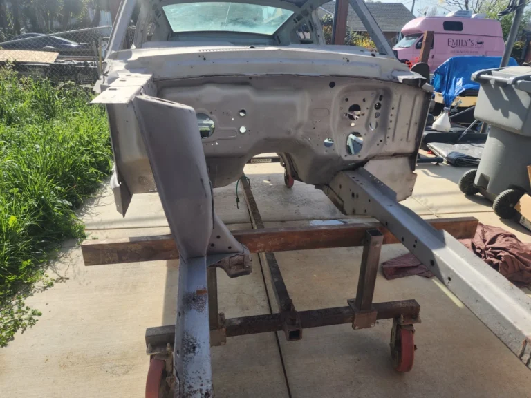 1967 Ford Mustang Red RWD Automatic Fastback project