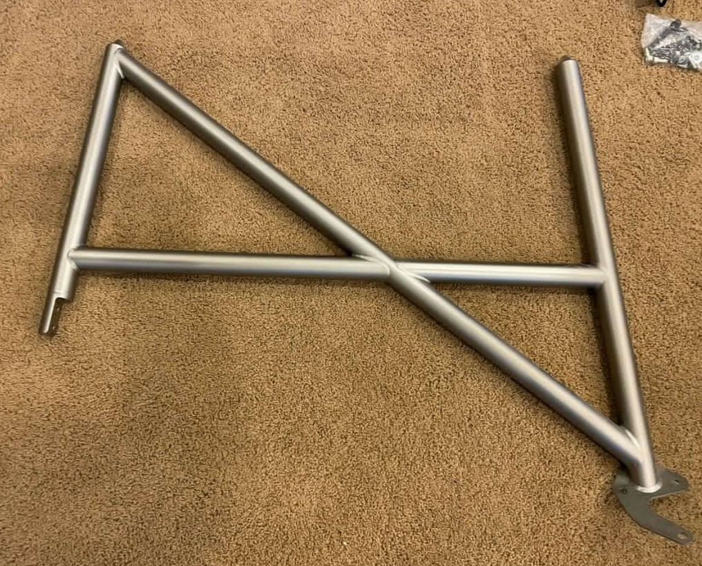 Porsche 991.2 GT3RS Weissach Package Titanium Roll Bar