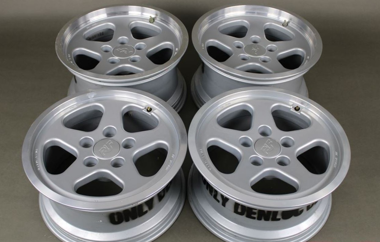 Original RUF CTR Yellowbird Speedline Denloc rims