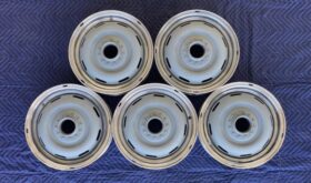 15×5″ Rudge Knock-Off Wheels and Brake Drums