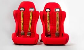 Ferrari F40 LM Seats and Sabelt Harnesses