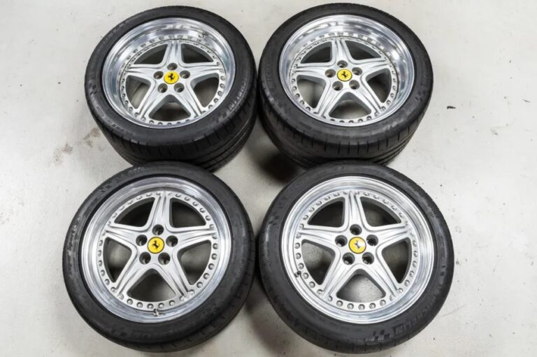 18×8.5″ and 18×10.5″ Speedline Wheels for Ferrari 550 Maranello