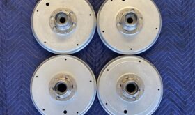 15×4.5″ Rudge Knock-Off Wheels and Brake Drums for Porsche 356