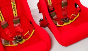 Ferrari F40 LM Seats and Sabelt Harnesses