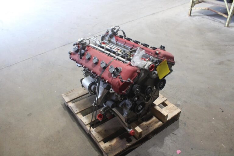 2012 Ferrari Ff Engine Assembly 6 3l V12 Scouring In Cylinder OEM