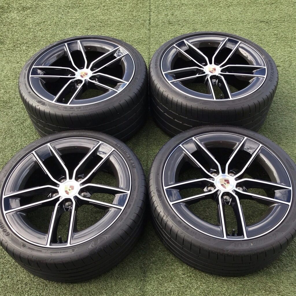 PORSCHE 2026 RIMS TIRES CARBON CARRERA GTS S 992 RIMS WHEELS OEM GENUINE