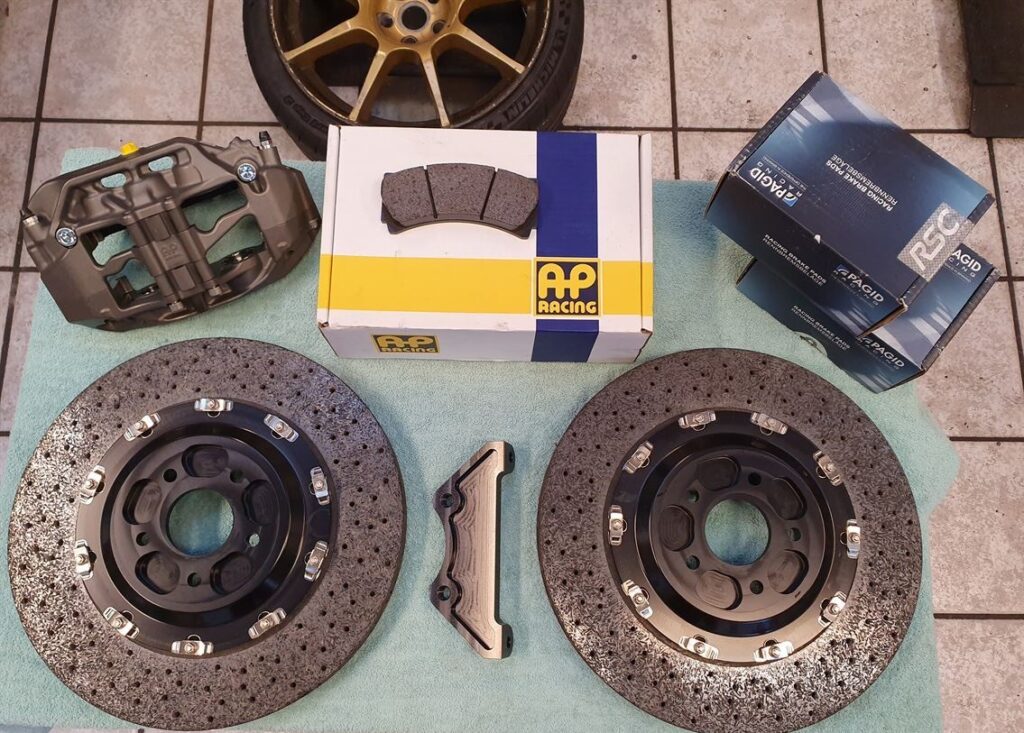 Carbon Ceramic brakes for 2015-2018 Focus RS.