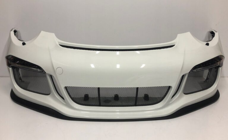 2014-2016 PORSCHE 991.1 GT3 FRONT BUMPER COVER COMPLETE WHITE