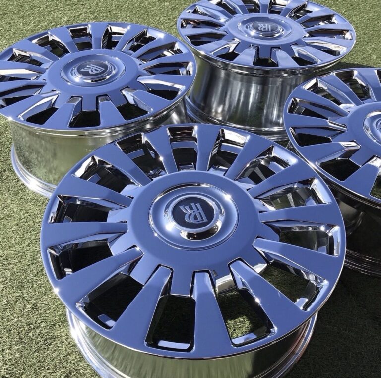 22 BENTLEY CHROME PHANTOM RIMS OEM FACTORY RIMS VIII GENUINE NEW