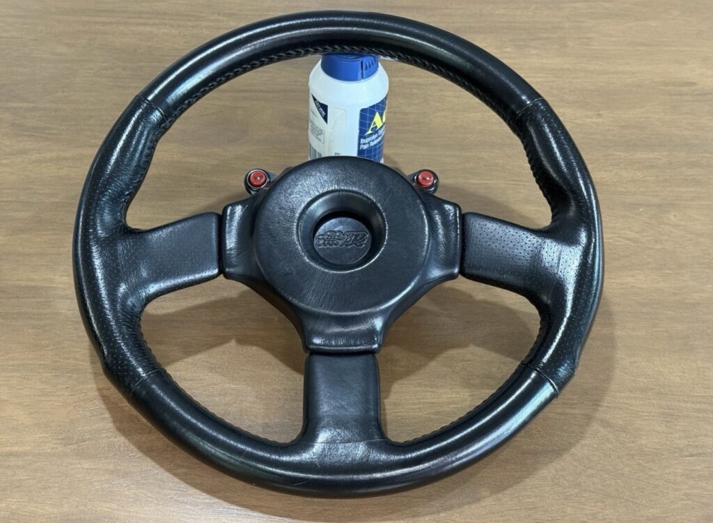 JDM MUGEN POWER JAPAN Steering Wheel With PAD FOR FG360 Honda EG EK EF DC2 Rare
