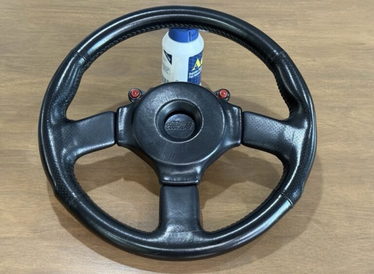 JDM MUGEN POWER JAPAN Steering Wheel With PAD FOR FG360 Honda EG EK EF DC2 Rare