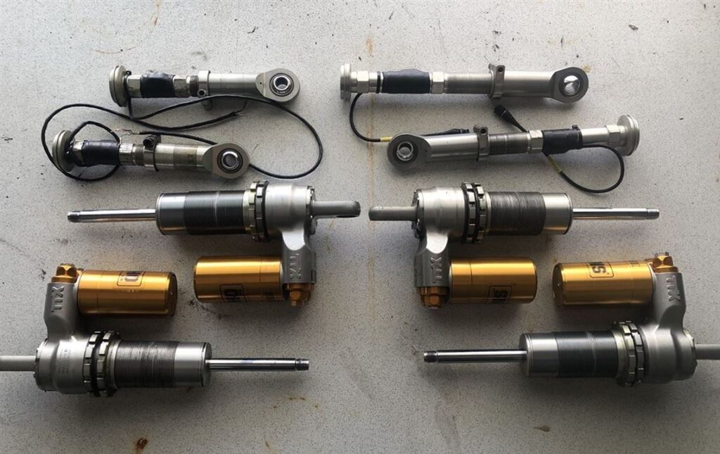 Ohlins TTX Dampers Audi R8Huracan GT3