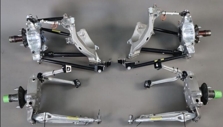 Porsche 991.2 GT3R Front and Rear Upright Assembly.