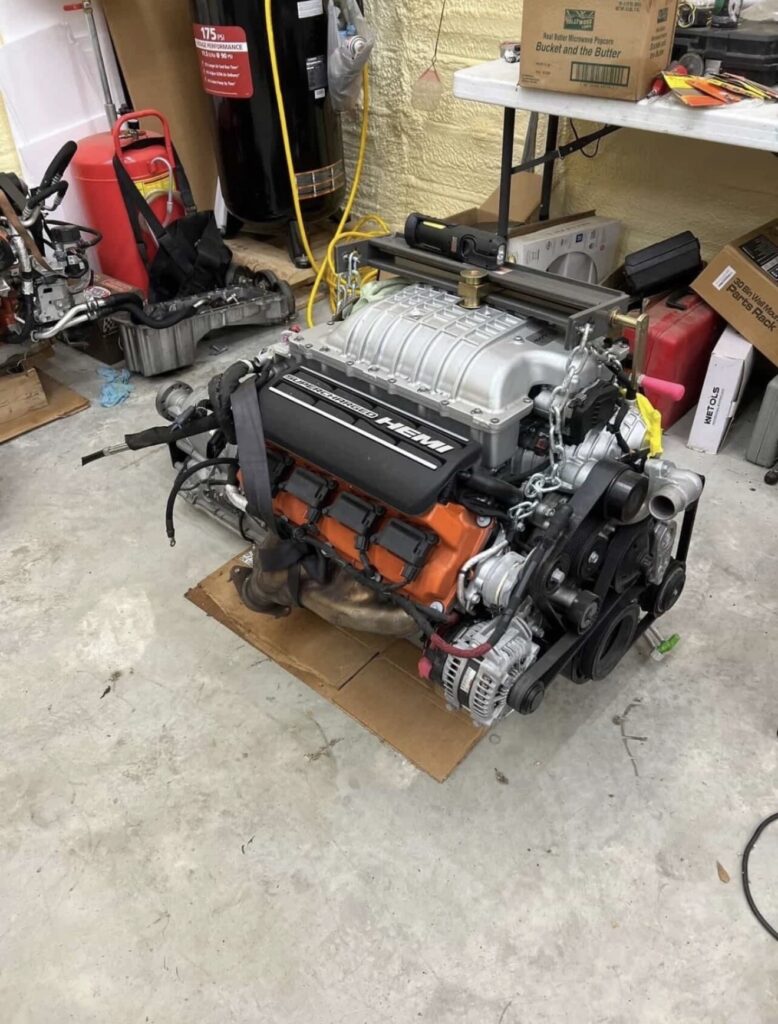 Hellcat Redeye Engine And Transmission