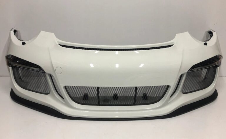 2014-2016 PORSCHE 991.1 GT3 FRONT BUMPER COVER COMPLETE WHITE OEM