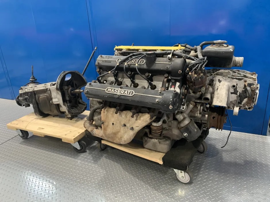Maserati Indy 4.7 V8 Engine and ZF 5-Speed Transmission